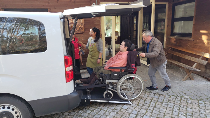 Chegou a Nova Carrinha Adaptada